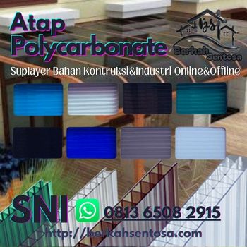 Agen Atap Polycarbonate Pekanbaru-Riau/Berkah Sentosa