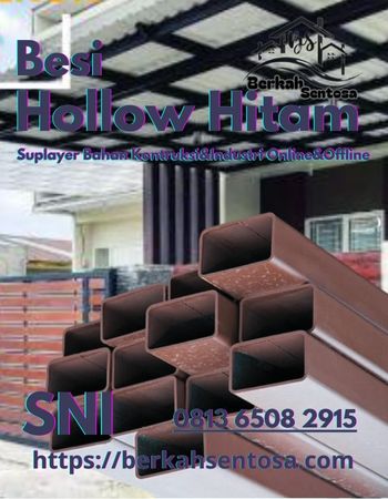 Besi Hollow Hitam - Berkah Sentosa Distributor Besi Hollow Hitam Pekanbaru-Riau/Berkah Sentosa