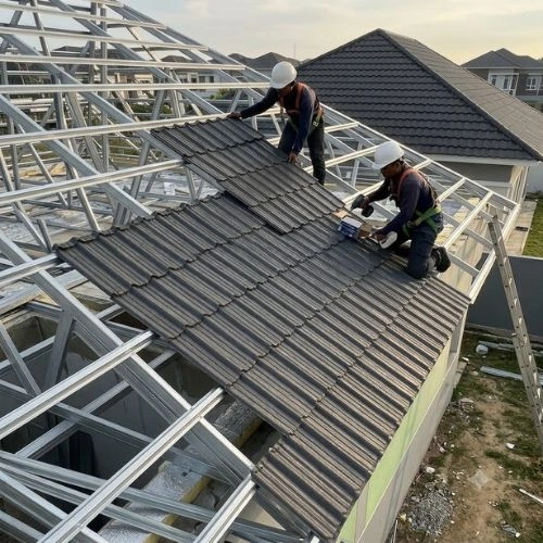 Butuh Genteng Metal Sakura roof? Hubungi Toko Berkah Sentosa
