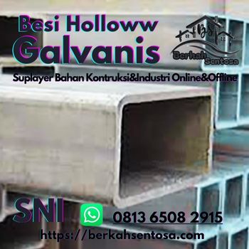 Agen Besi Hollow Galvanis Pekanbaru-Riau/Berkah Sentosa