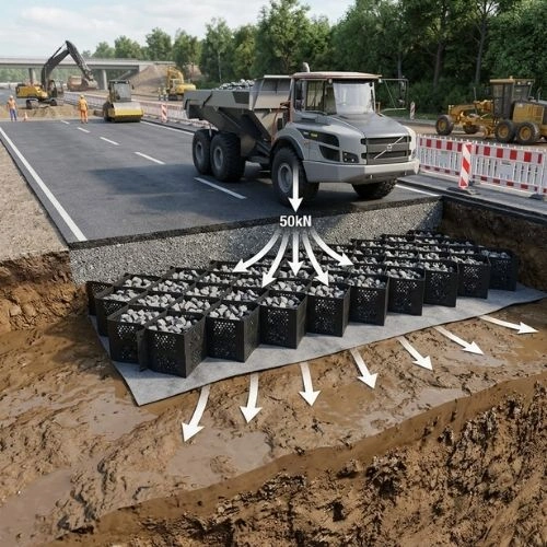Butuh Geocell HDPE? Hubungi Toko Berkah Sentosa