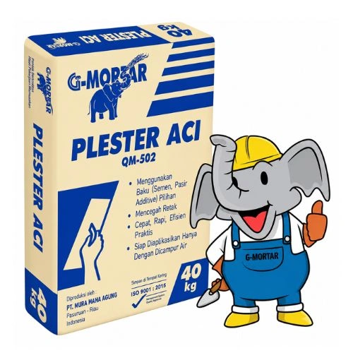 Butuh G-MORTAR QM-502 PLESTER ACI Pekanbaru? Hubungi Toko Berkah Sentosa