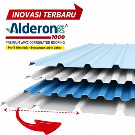 Butuh Atap Alderon RS Single-Layer? Hubungi Toko Berkah Sentosa - Berkah Sentosa Sebagai Supplier Atap Alderon RS Single-Layer, Toko Atap Terdekat atau Toko Atap Alderon Pekanbaru, kami menyediakan berbagai pilihan Atap Alderon RS Single-Layer berkualitas, Dapatkan informasi Harga Atap UPVC Lembaran, Harga Atap Alderon Single Layer, Harga Atap uPVC Alderon & Harga Atap Alderon RS