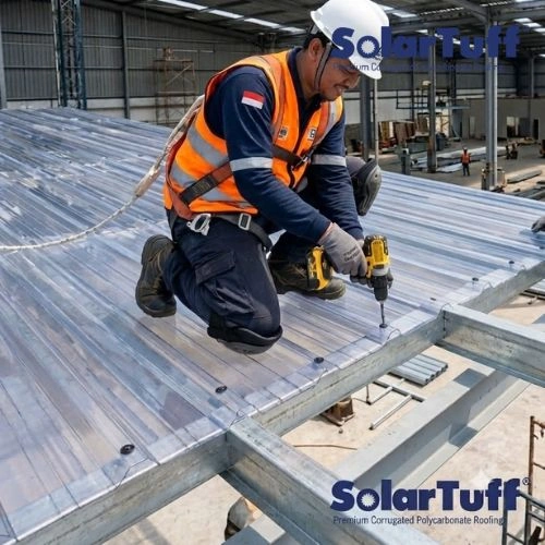 Sebagai Supplier Atap Trimdeck SolarTuff, kami menyediakan Trimdeck SolarTuff 0.8mm berkualitas untuk berbagai kebutuhan atap transparan. Jika Anda sedang mencari Toko Atap Terdekat, informasi Harga Trimdeck SolarTuff, Harga Atap Transparan SolarTuff, maupun Harga Atap uPVC, tim kami siap membantu memberikan konsultasi produk serta penawaran harga terbaik sesuai kebutuhan proyek Anda.
