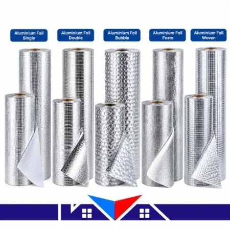 Sebagai Supplier insulasi aluminium foil, kami menyediakan berbagai pilihan untuk kebutuhan Insulasi Peredam Panas/suara, mulai dari Harga Aluminium Foil Per Roll, Harga Aluminium Foil Single, Harga Aluminium Foil Double, Harga Aluminium Foil Foam, Harga Aluminium Foil Bubble untuk kebutuhan rumah, gedung, gudang, maupun berbagai proyek konstruksi.
