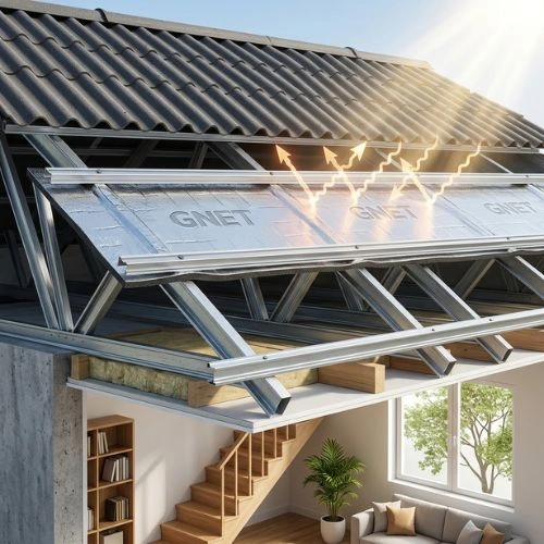 Dapatkan produk dari Supplier GNET Foam Aluminium Foil terpercaya, menjadi pilihan untuk kebutuhan insulasi dan peredam atap pada rumah, gudang, maupun bangunan lainnya. Dapatkan Informasi Harga Aluminium Foil Per Roll, Harga Aluminium Foil Bubble, Harga Aluminium Foil Foam GNET