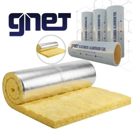 Supplier GNET Glasswool Aluminium Foil untuk kebutuhan Insulasi Peredam Panas/suara, Sebagai Toko Glasswool Terdekat, kami menyediakan berbagai pilihan GNET Glasswool Aluminium Foil dengan informasi Harga Glasswool Aluminium Foil, Harga Glasswool Per Roll, Harga Gnet Glasswool Foil