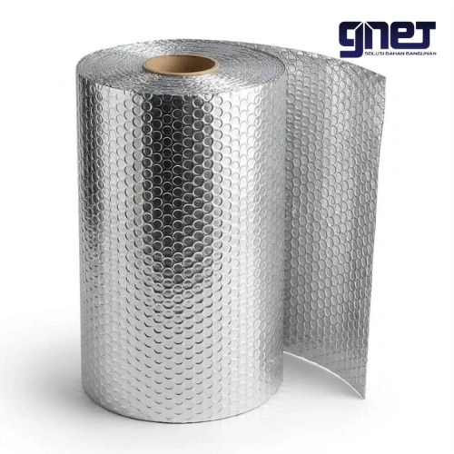 Sebagai Supplier GNET Aluminium Bubble Foil, kami menyediakan solusi insulasi peredam panas atap untuk berbagai kebutuhan bangunan dan proyek konstruksi. Tersedia pilihan Harga Aluminium Foil Per Roll, Harga Aluminium Foil Bubble, Harga Aluminium Foil Bubble GNET, Harga Aluminium Foil Bubble 4mm, Harga Bubble Foil 1.2mtrx25mtrx 4mm yang kompetitif dan sesuaikan pilihan material dengan kebutuhan proyek Anda.