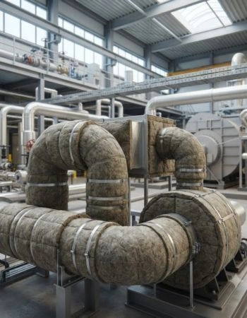 Insulasi Rockwool Pipa Industri