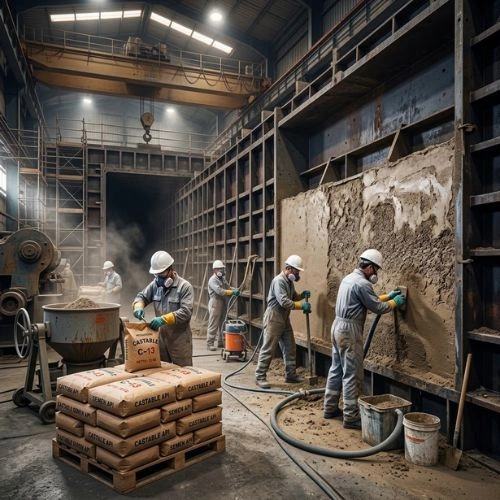 Supplier Castable C-13 Semen Api menyediakan material refractory untuk berbagai kebutuhan industri yang membutuhkan ketahanan terhadap suhu tinggi. Sebagai Toko Semen Api, kami melayani kebutuhan Refractory Cement Castable C-13 dengan pilihan harga yang dapat disesuaikan berdasarkan jumlah pembelian dan kebutuhan proyek. Untuk mendapatkan informasi harga Semen Api per sak, termasuk harga Semen Api C-13 dan harga semen tahan panas