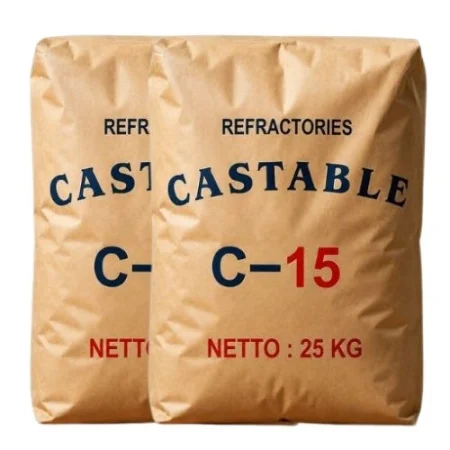 Supplier Castable C-15 Semen Api menyediakan material refractory untuk berbagai kebutuhan industri yang membutuhkan ketahanan terhadap suhu tinggi. Sebagai Toko Semen Api, kami melayani kebutuhan Refractory Cement Castable C-15 dengan pilihan harga yang dapat disesuaikan berdasarkan jumlah pembelian dan kebutuhan proyek. Untuk informasi harga Semen Api per sak, termasuk harga Semen Api C-15 dan harga semen tahan panas, silakan hubungi kami untuk mendapatkan penawaran serta rekomendasi produk yang sesuai untuk aplikasi furnace, kiln, tungku, boiler, dan kebutuhan industri lainnya.
