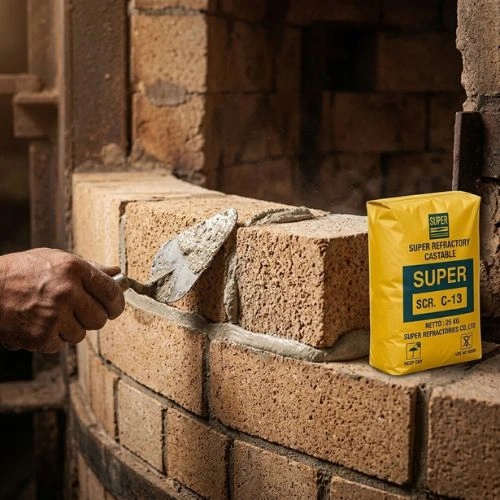 Sebagai supplier C-13 Semen Api Super, Toko Semen Api Terdekat menyediakan Refractory Cement Super untuk berbagai kebutuhan industri dan aplikasi bersuhu tinggi. Dapatkan informasi Harga Refractory Cement Super, Harga Semen Api Per sak, Harga Semen api C-13, Harga Semen tahan panas sesuai kebutuhan Anda. Kami siap membantu menyediakan Semen Tahan Panas C-13 untuk kebutuhan furnace, kiln, tungku, boiler, dan berbagai proyek industri lainnya.